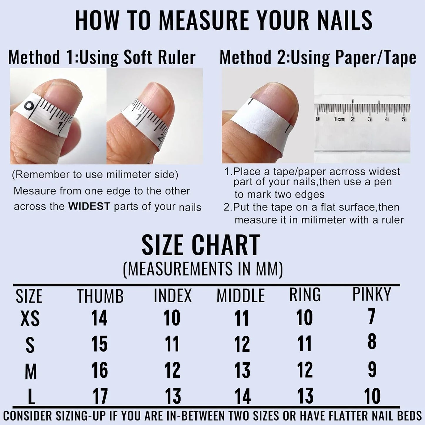 CharmMuseStudio™ 10px Handmade Douyin Press On Nails